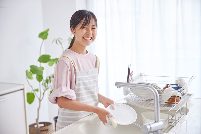 Fragrance-free dishwashing liquid and kitchen cleaner for sensitive skin, allergies, and pregnancy