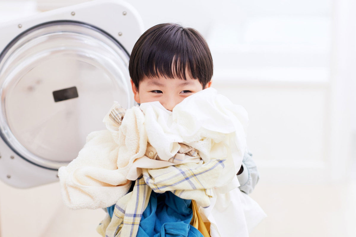 Fragrance-free detergent for eczema, allergies, sensitive skin, pets, and pregnancy-safe laundry care