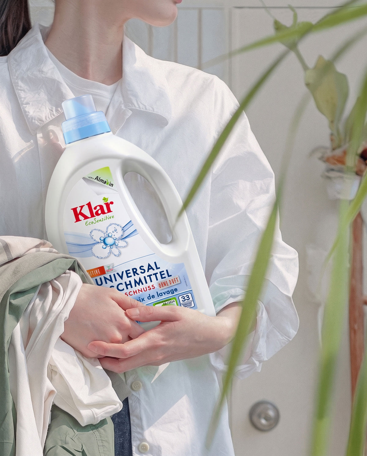 Klar Fragrance-Free Universal Laundry Detergent 1,500ml